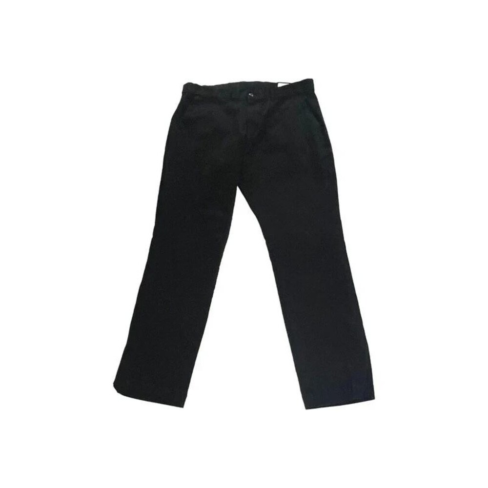 GAP Athletic Taper Chino Pants - 32x30 - Black/Dark Charcoal Stretch